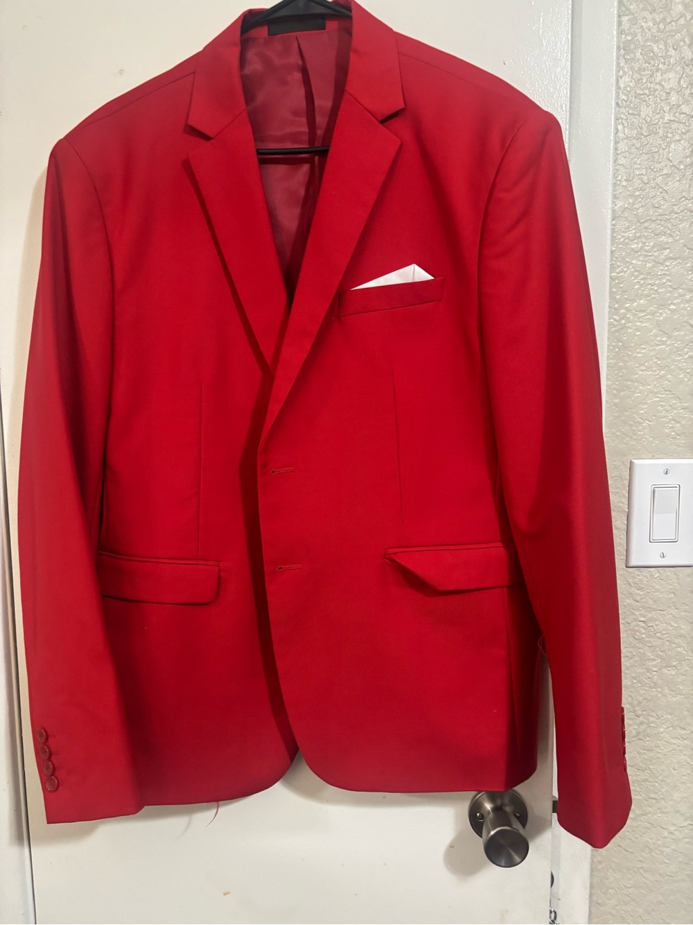 2 piece Red Men's Suit